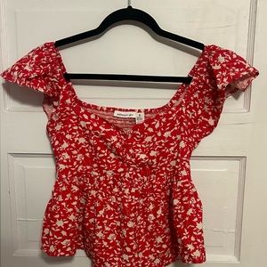 Midnight Sky cropped top